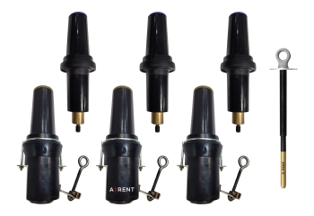 35kV Loadbreak Kit – Large Interface – Purple - Connections for MV Cable Testing