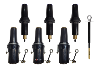 35kV Loadbreak Kit – Large Interface – Purple - Connections for MV Cable Testing