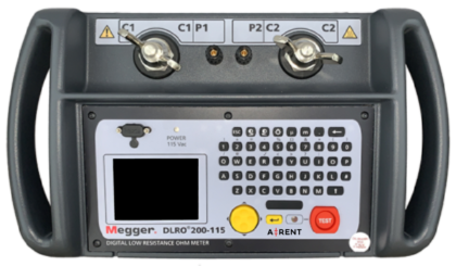 Megger DLRO200-115 - 200A Low Resistance Ohmmeter or ‘Ducter’