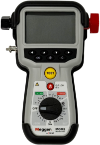 Megger MOM2 - Handheld 220A Micro Ohmmeter