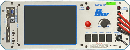 Baker AWA-IV - Megger - Static Motor Analyzer