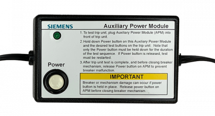 Siemens SBAPM - SB Breaker Auxiliary Power Module