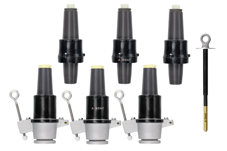 35kV Loadbreak Kit - Small Interface - Yellow