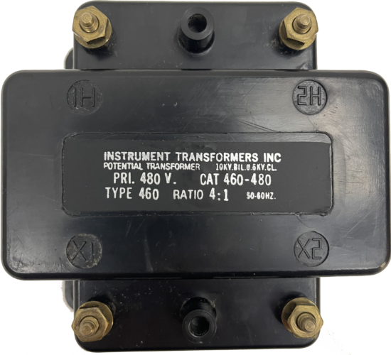 General Electric Instruments Transformers Inc. ITI 460-480