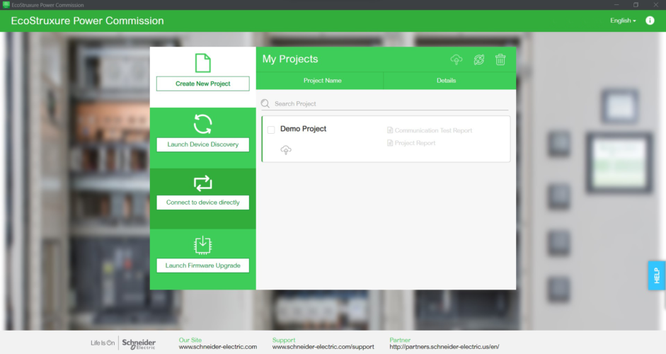 Schneider EcoStruxure Power Commission